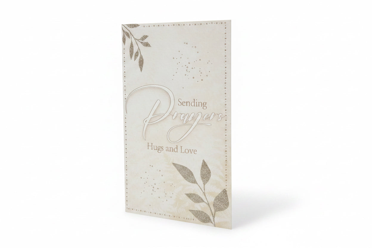 Sending Prayers Greeting Card