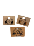 Simple koala earrings