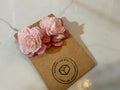 Boucles d'oreilles roses