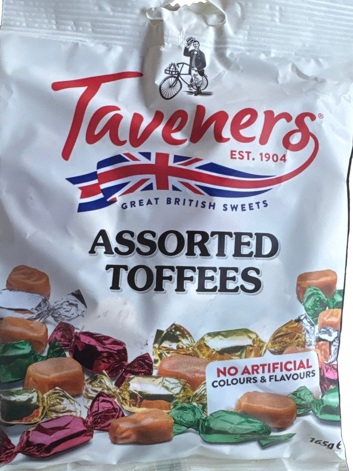 Taveners Assorted Toffees 165g (GF)