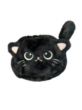 Angry black cat purse