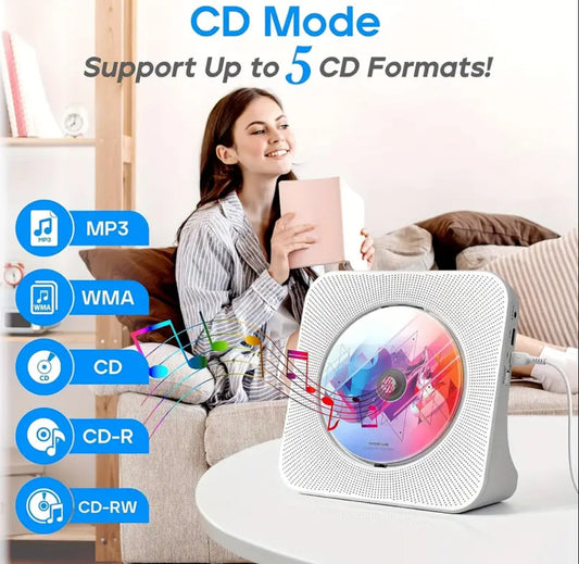 CD Player FM Radio Speaker