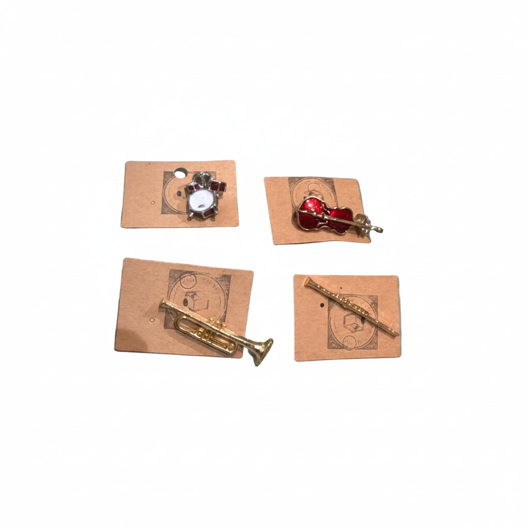Musical note brooch/pin