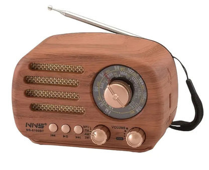 Portable Radio Speaker (Light Brown)