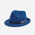 Royal Blue Fedora Hat