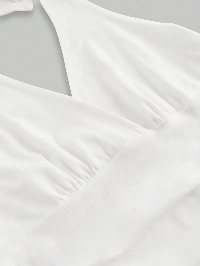 Marilyn Munroe Tie-Back Halter Top