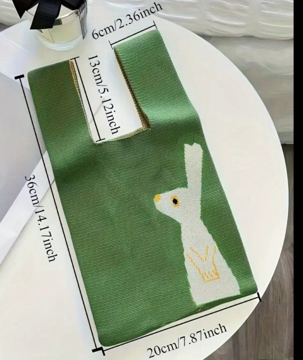 Sac kangourou tricoté