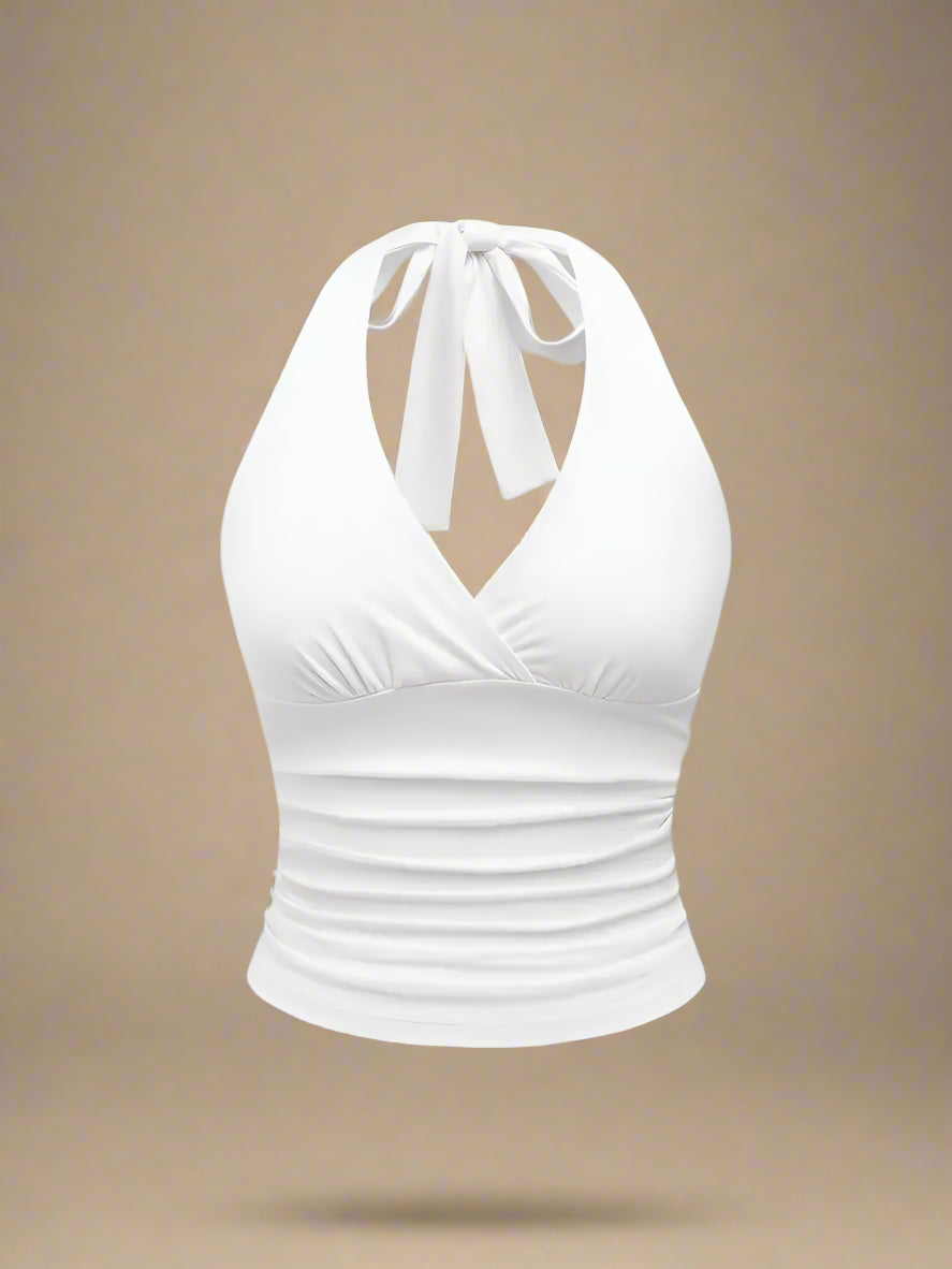 Marilyn Munroe Tie-Back Halter Top