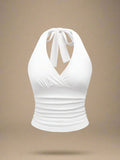 Marilyn Munroe Tie-Back Halter Top