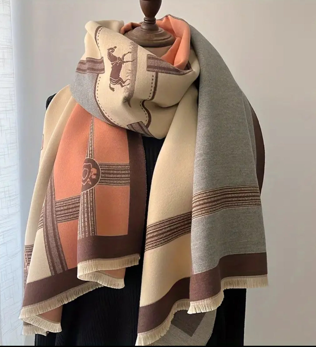 Horse Theme Scarf