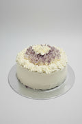 6 inch Iced Plant-Based Vanilla Cake (GF, V, EF, DF) - SINGLE Layer