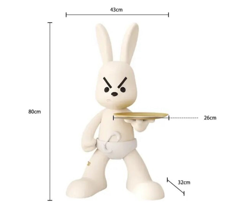Small Rabbit Side Table Angry Rabbit Side Table – Outside The Box