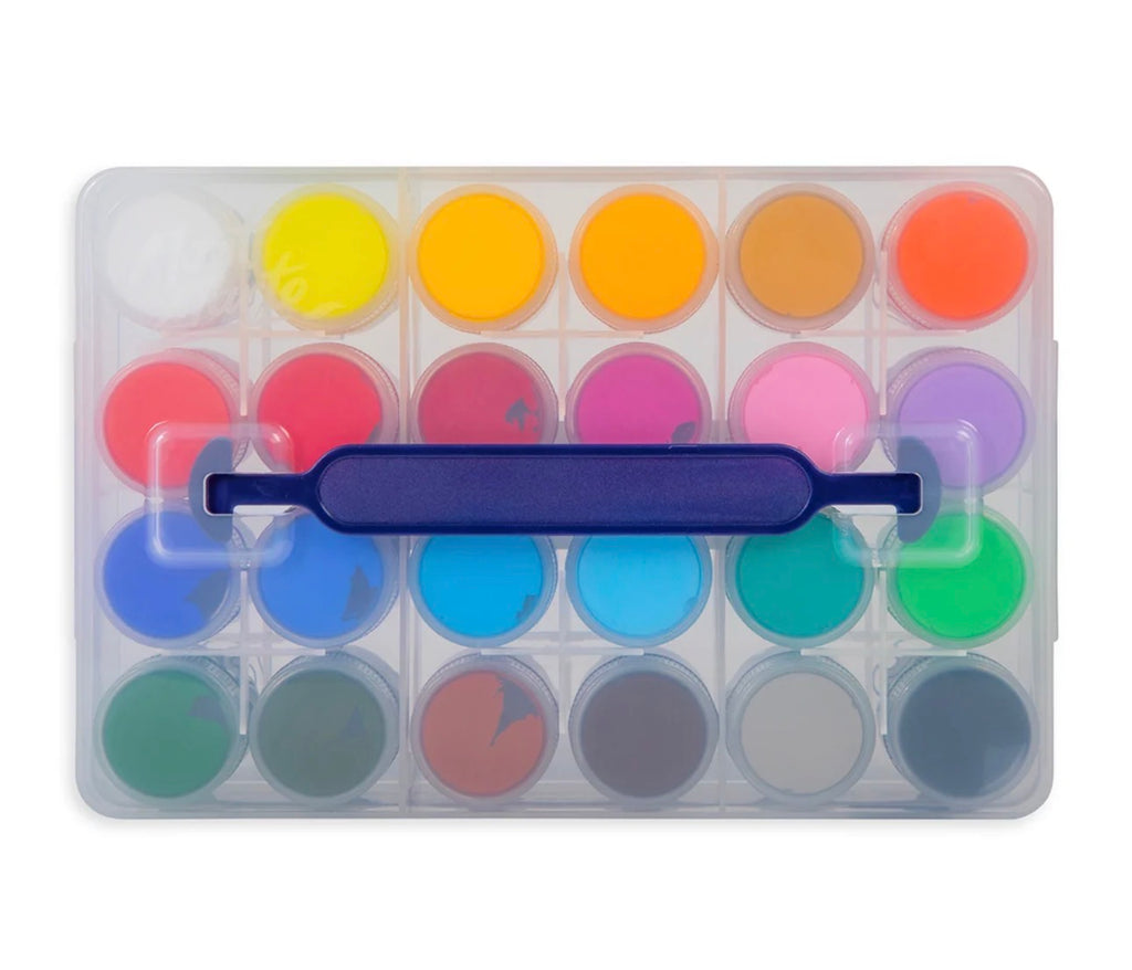 24-Colours Acrylic Paint Set  in Carry Case