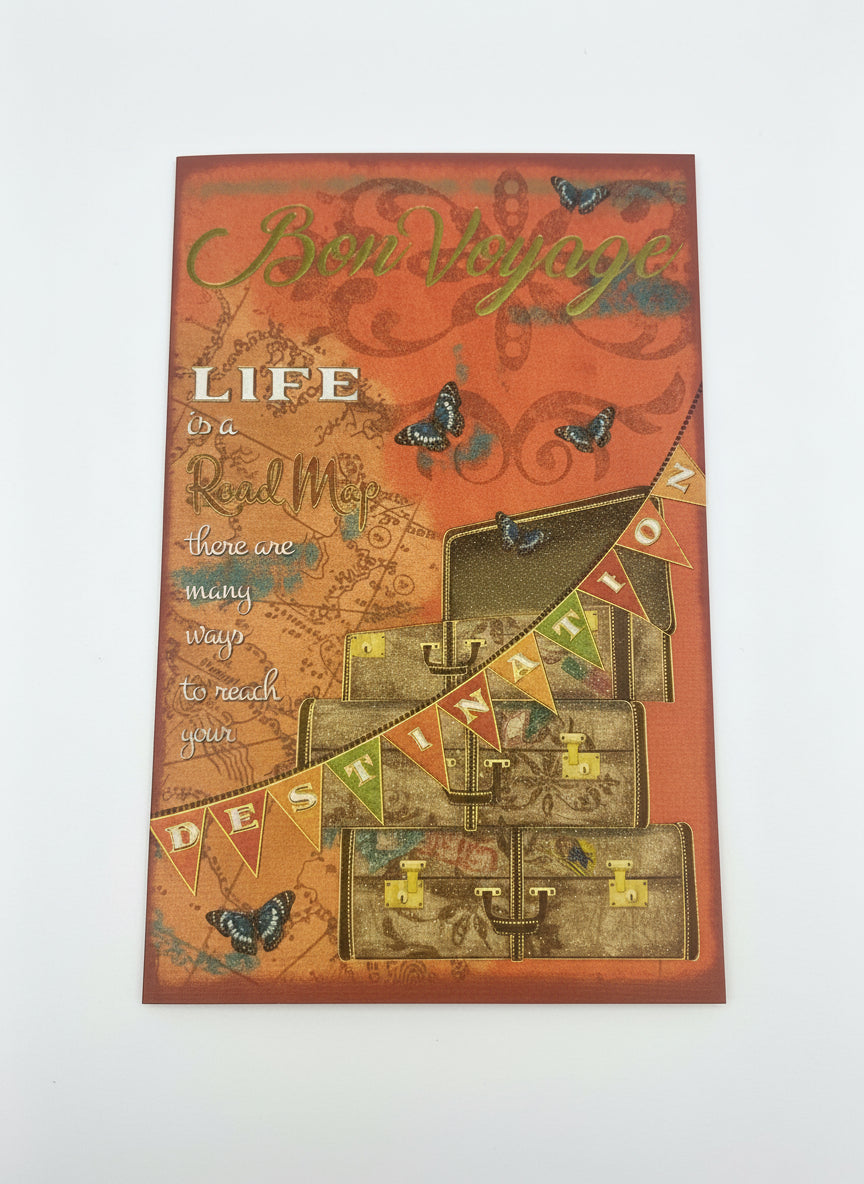 Greeting Card - Bon Voyage