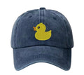 Blue Yellow Duck Cap