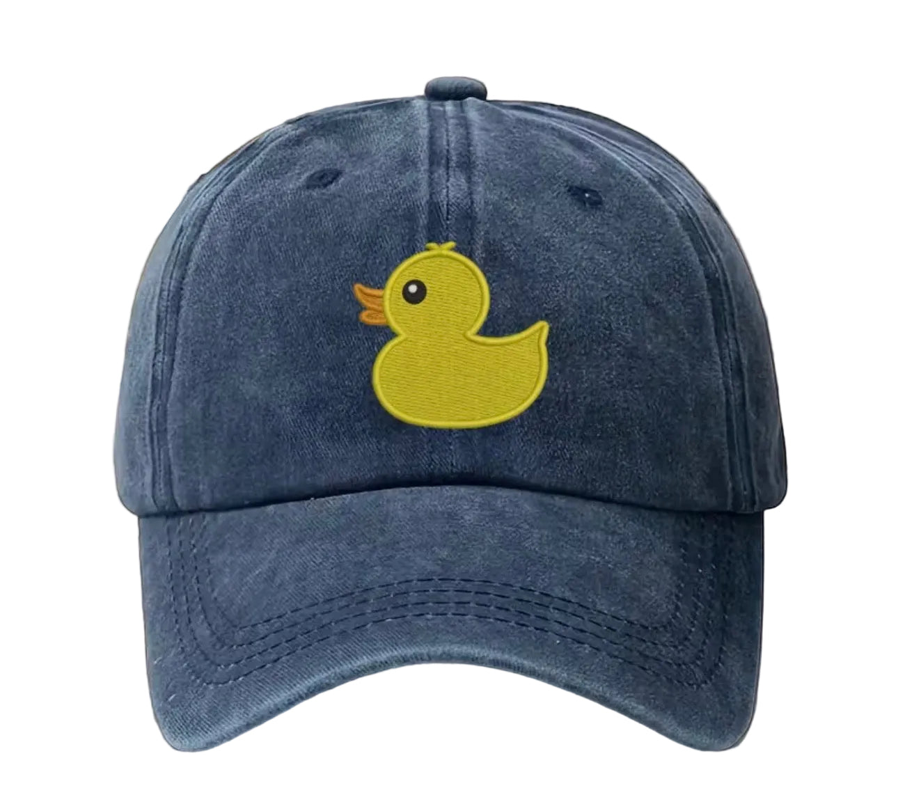 Blue Yellow Duck Cap