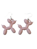 Poodle balloon earrings