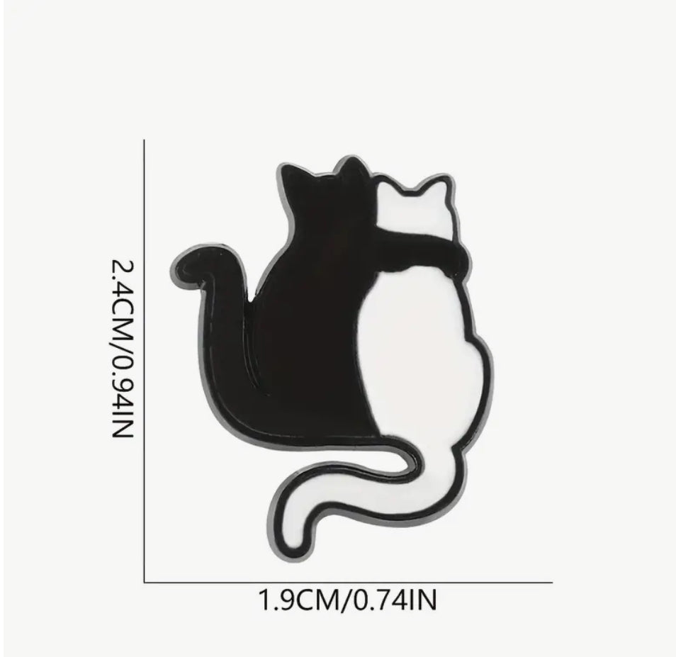 Broche Chats câlins