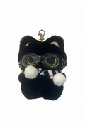 Pilot Black Cat Keychain or Bag Charm