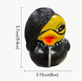 Canard en résine Lady Punk Rocker