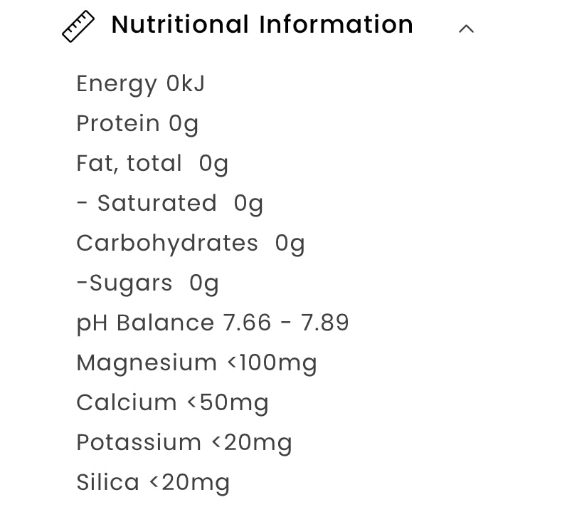 Sparkling Mineral Water 330mL