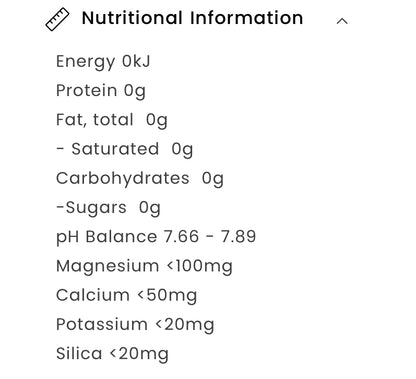 Sparkling Mineral Water 330mL