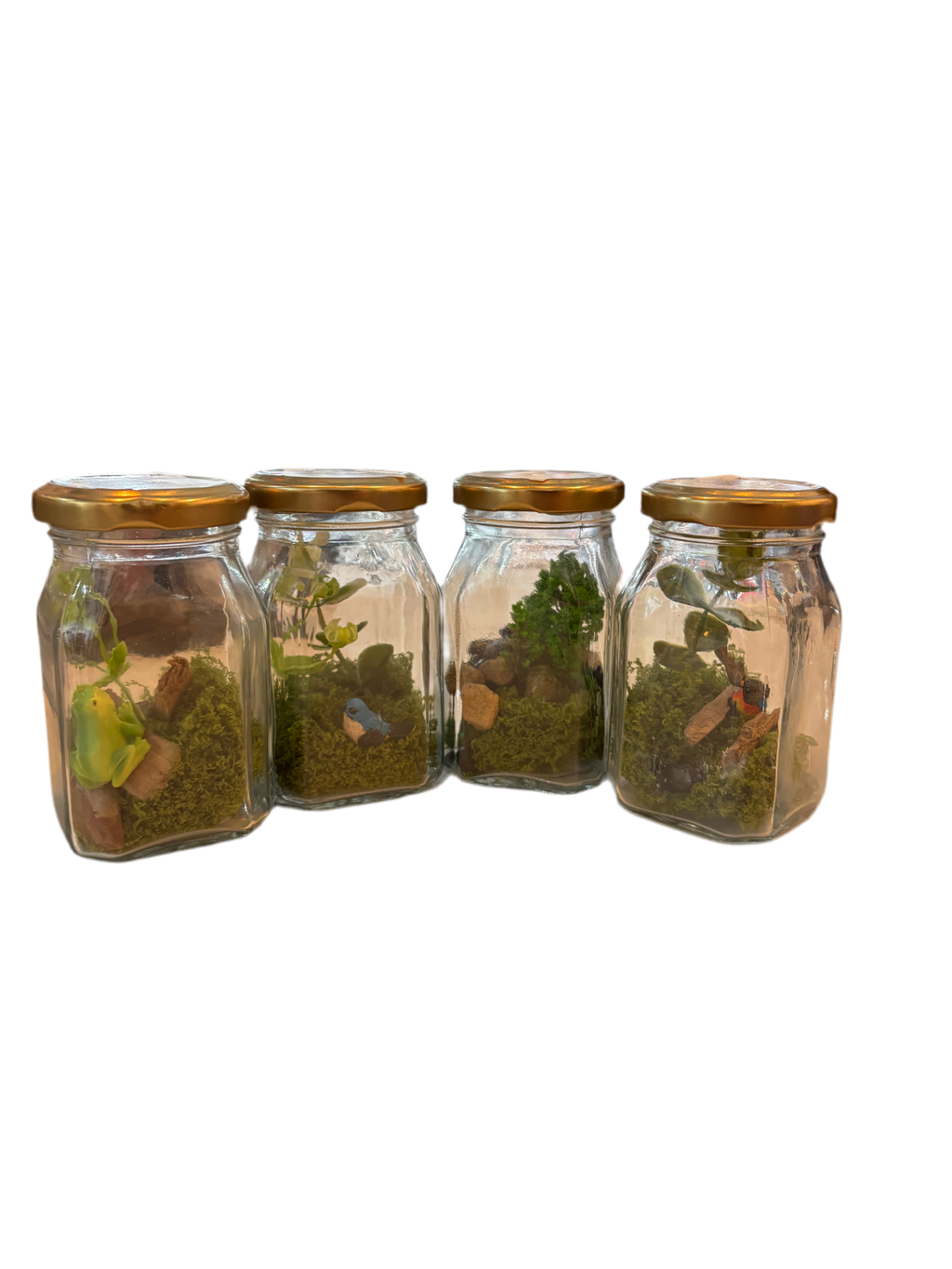 Retraite nature en bouteille