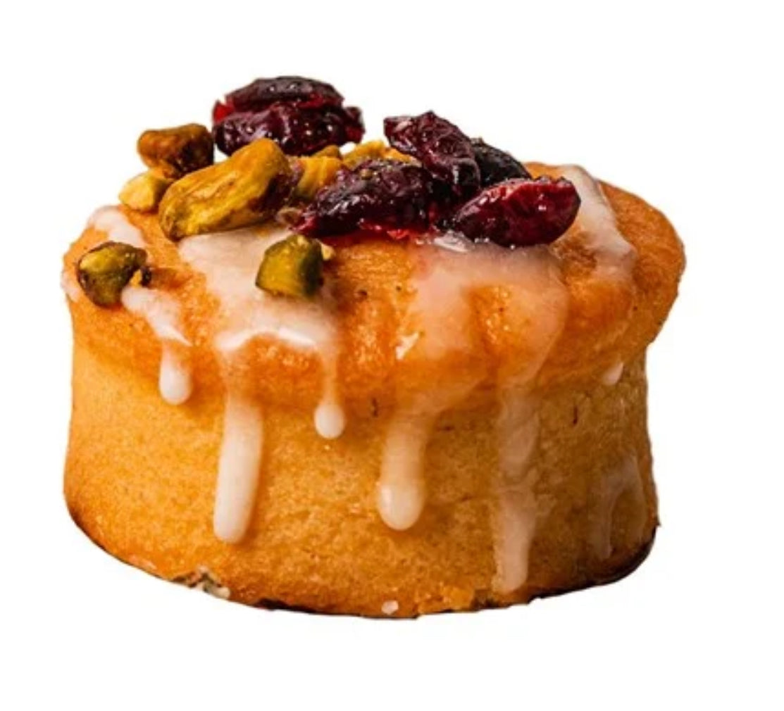 Gâteau à l'orange, aux canneberges et aux pistaches 140 g sans gluten