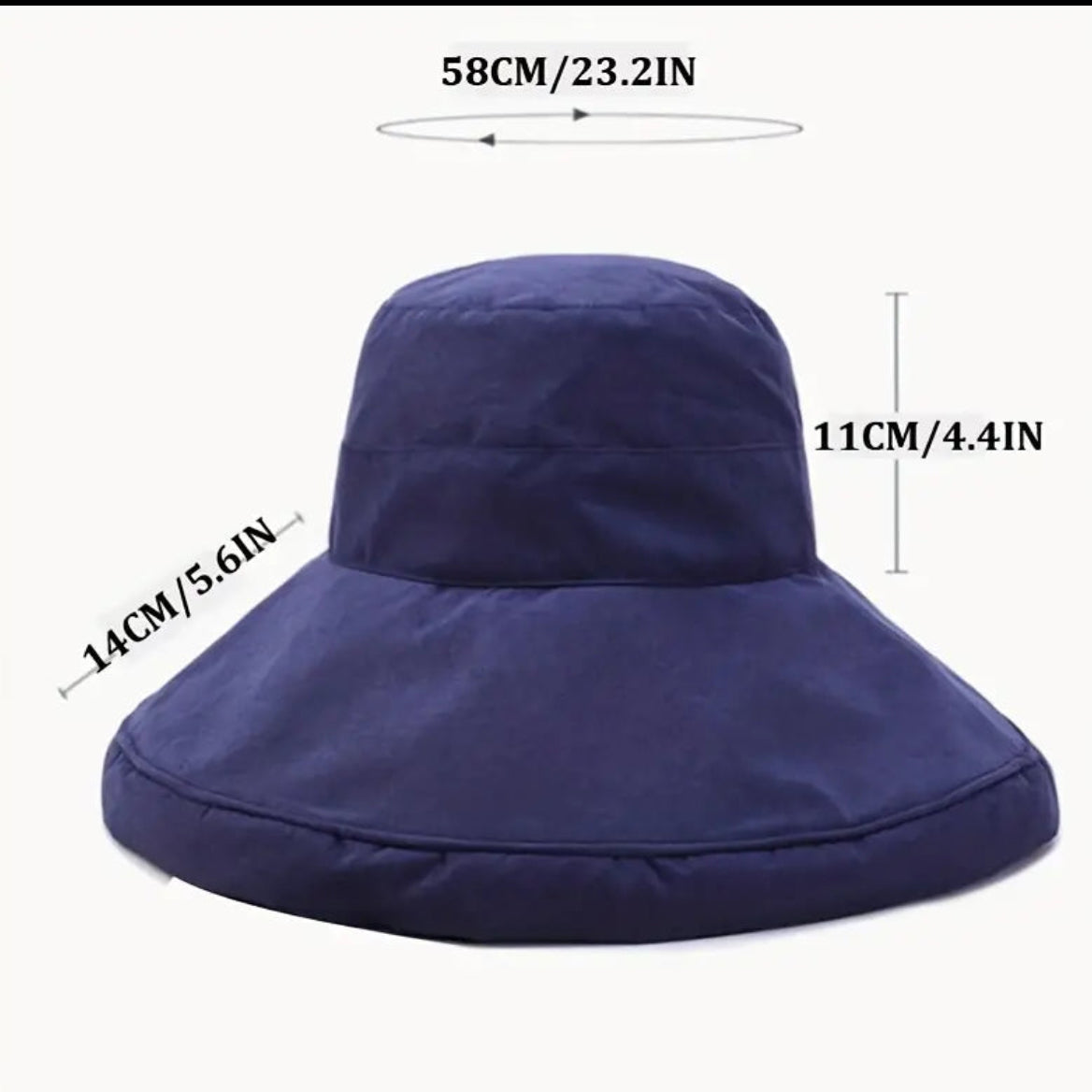 Chapeau à large bord avec fleurs en tissu