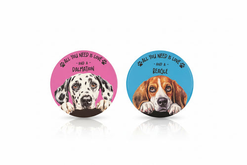 Ceramic Dog Coaster (2 types)