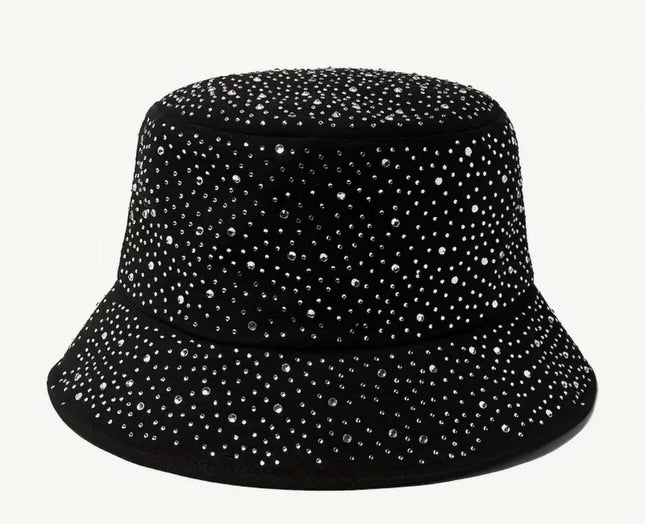 Chapeau bob à strass