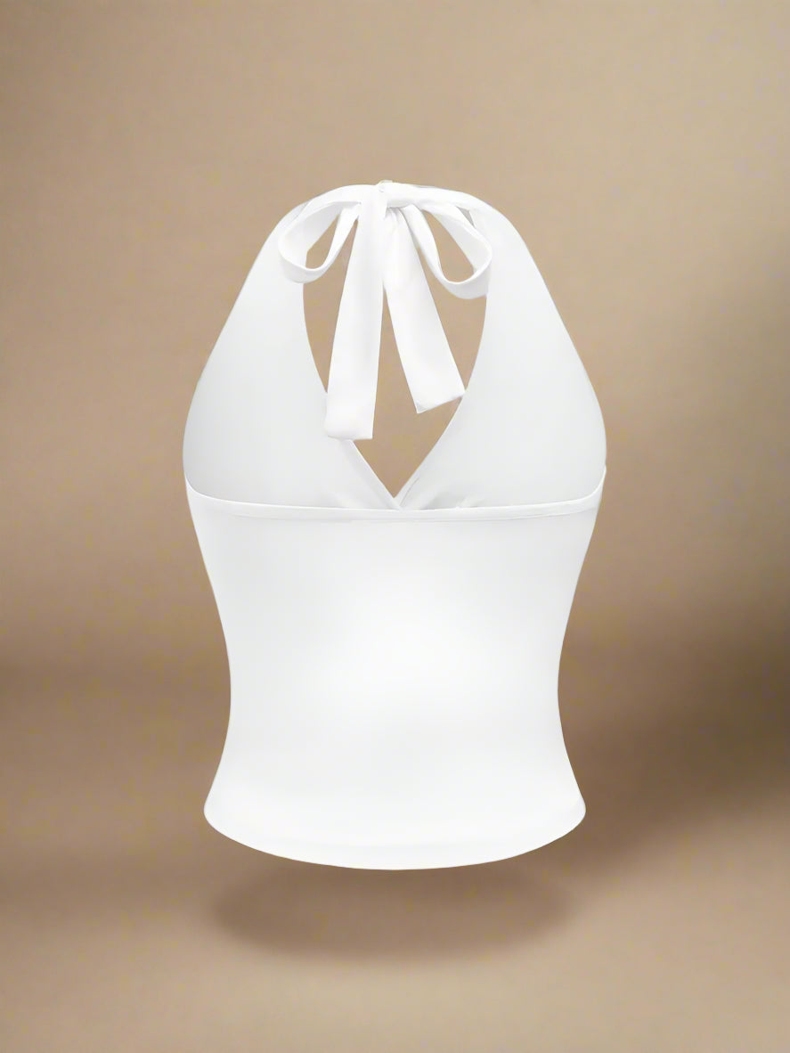 Marilyn Munroe Tie-Back Halter Top