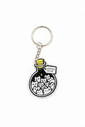 Cats Happiness Potion Keychain