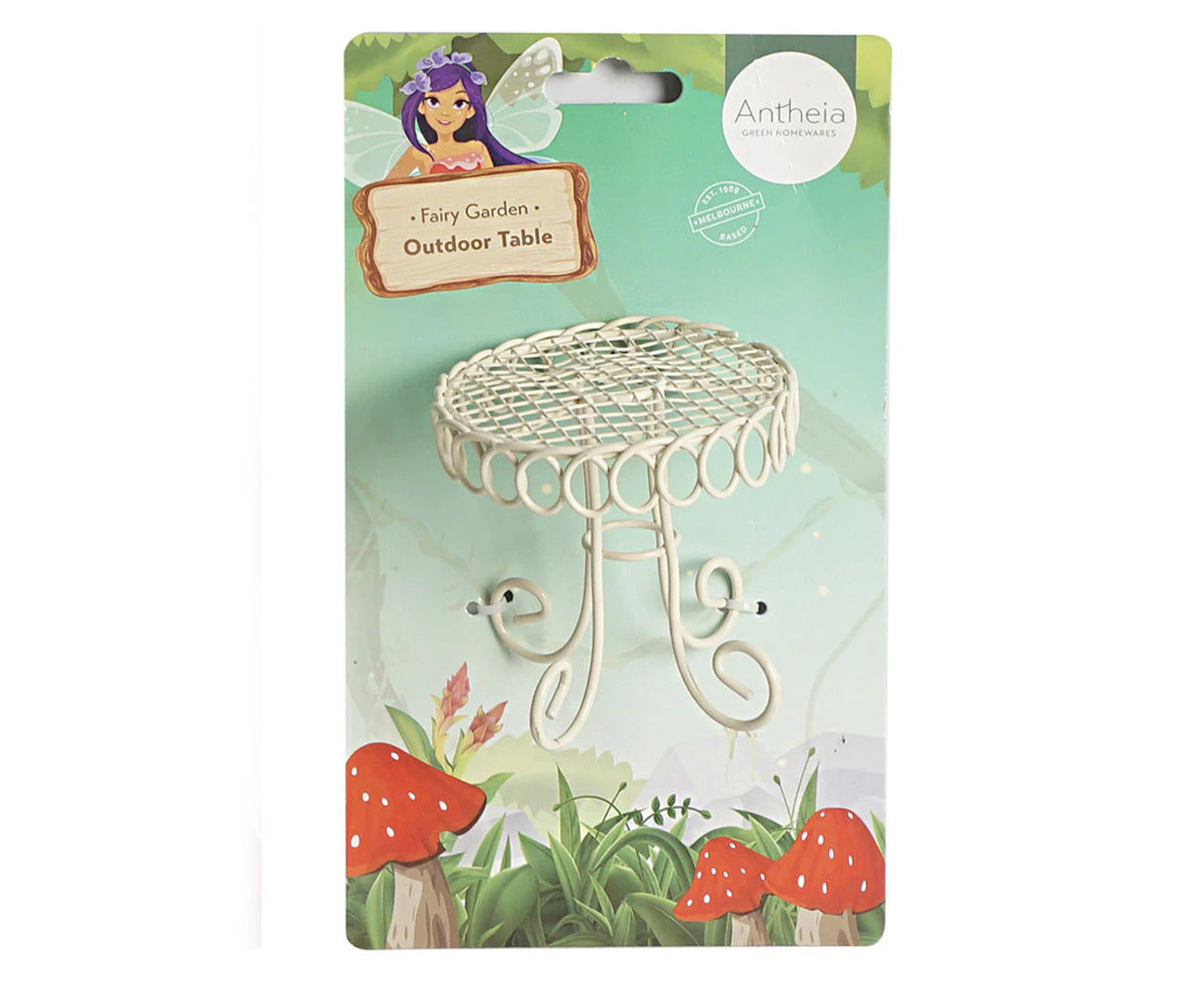 Fairy Garden Outdoor Table (White)