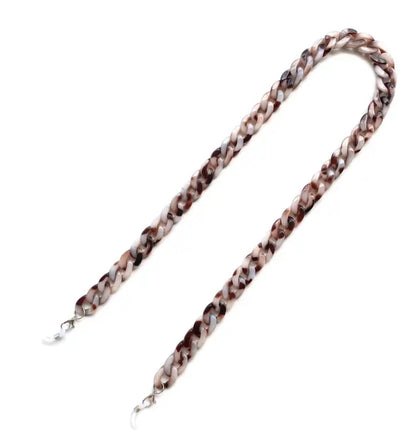 75-76cm acrylic glasses chain ( different colours)