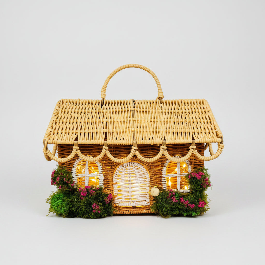 DIY Funky House Bag Example (Art and Craft Cafe)