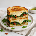 Sun-Dried Tomato & Spinach Toastie