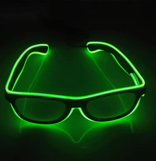 LED light-up glasses