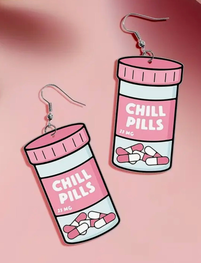 Chill Pill Earrings