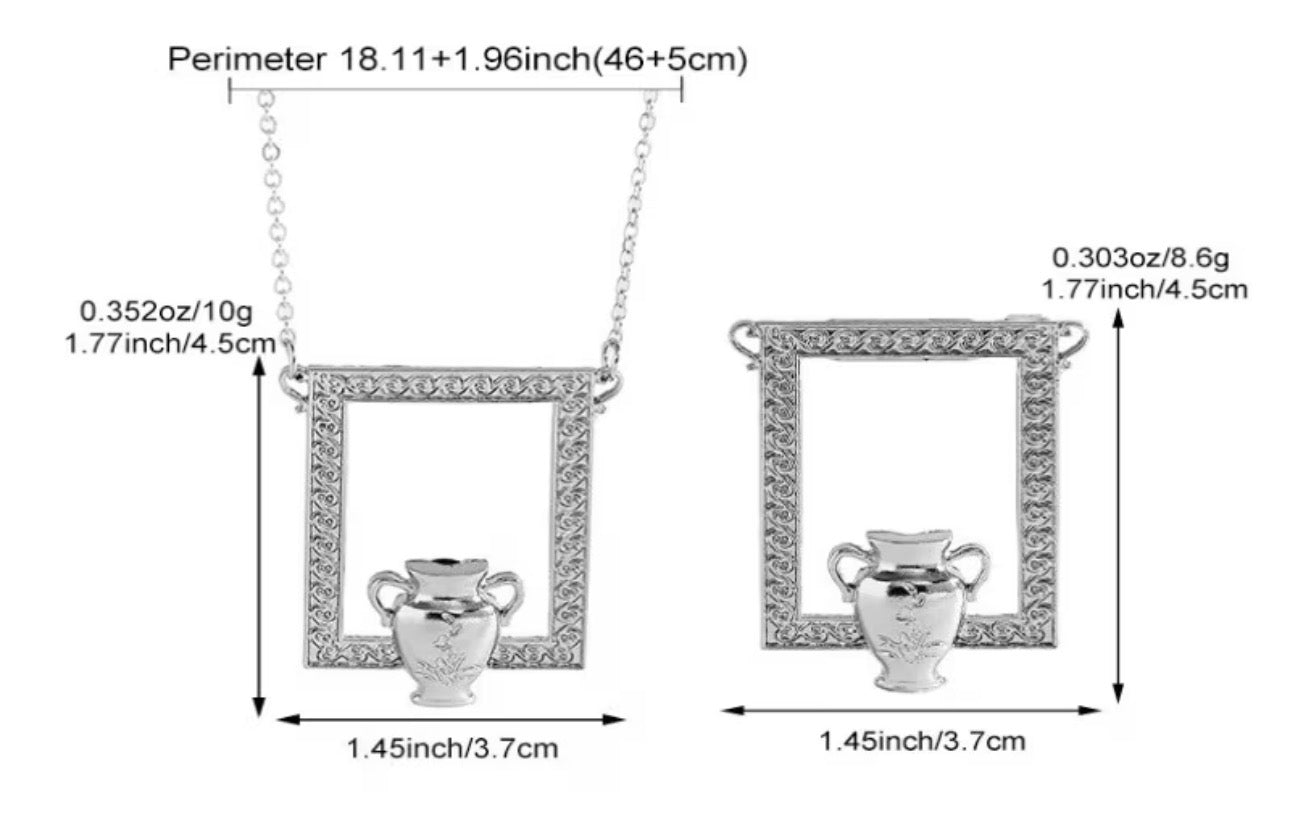 Bouquet Necklace or Brooch