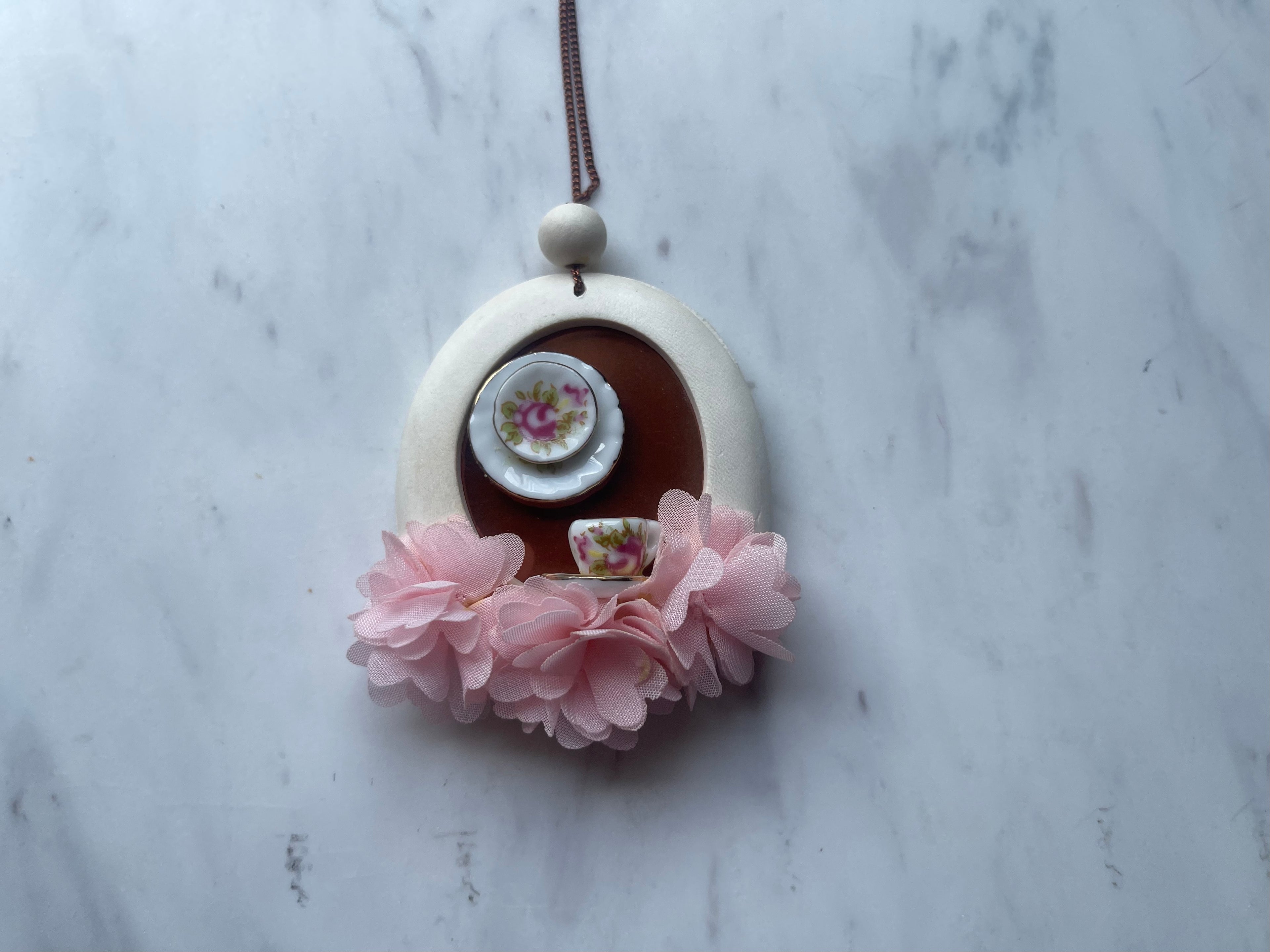 Handcrafted Necklace 80cm chain