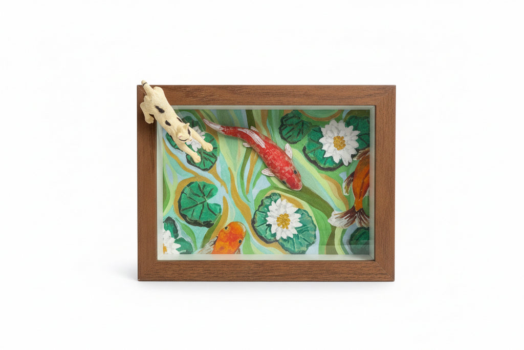 ART &  CRAFT CAFE- Create a 3D picture in Frame Box