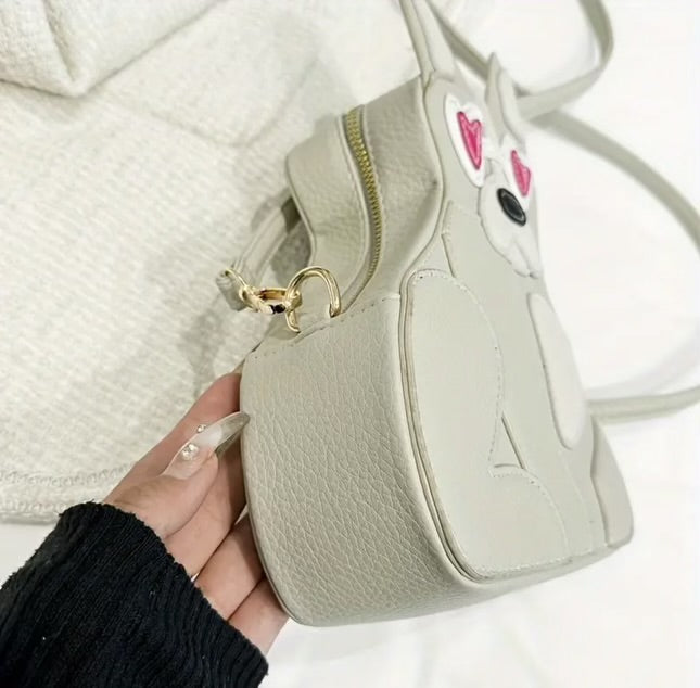 Sac bandoulière en forme de chien