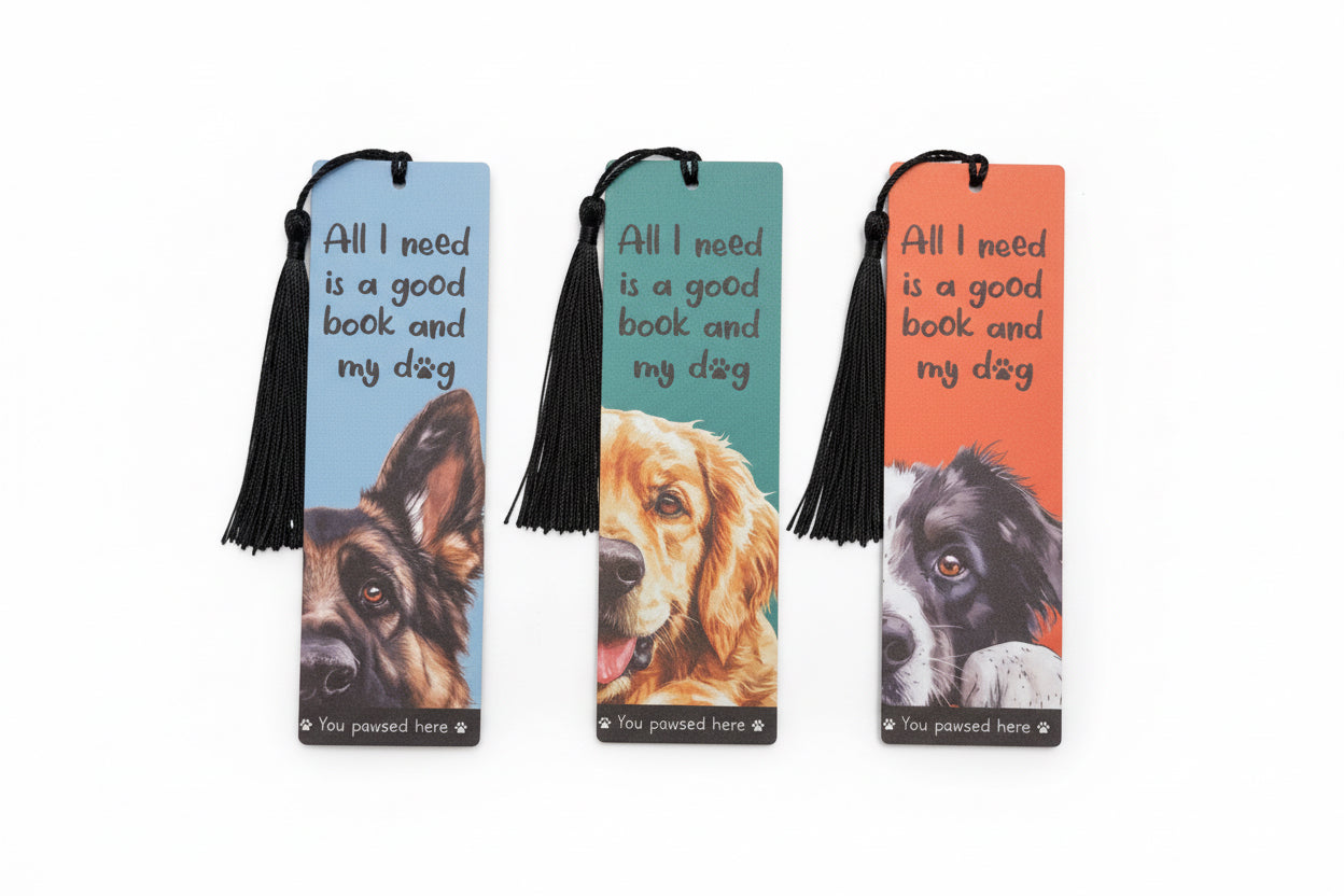 Dog bookmark (3 types)