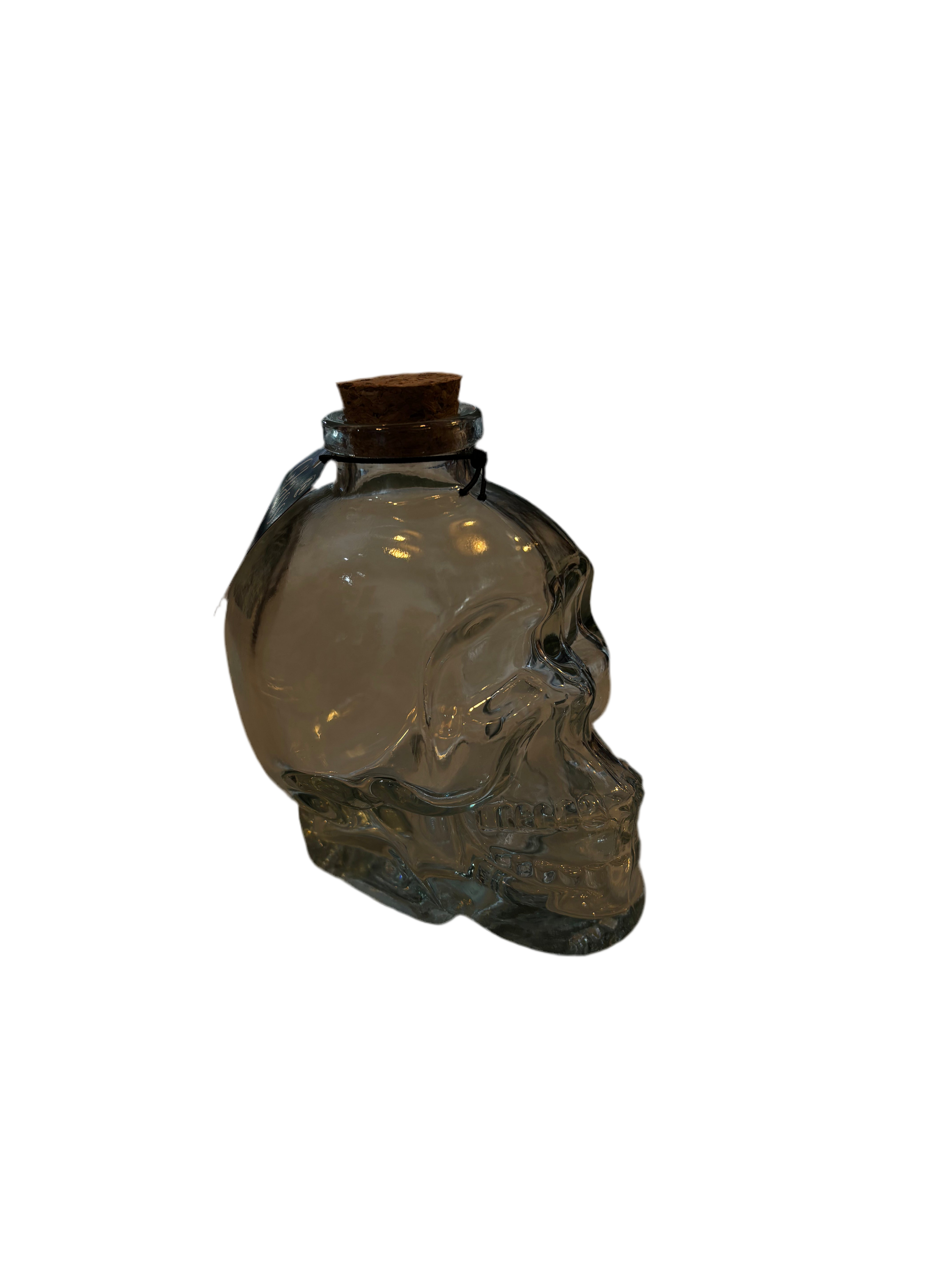 Skull glass jar (small)