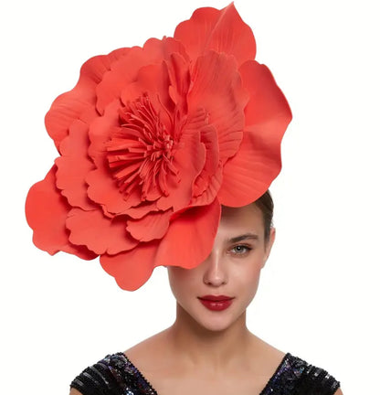 Oversized Flower Hat