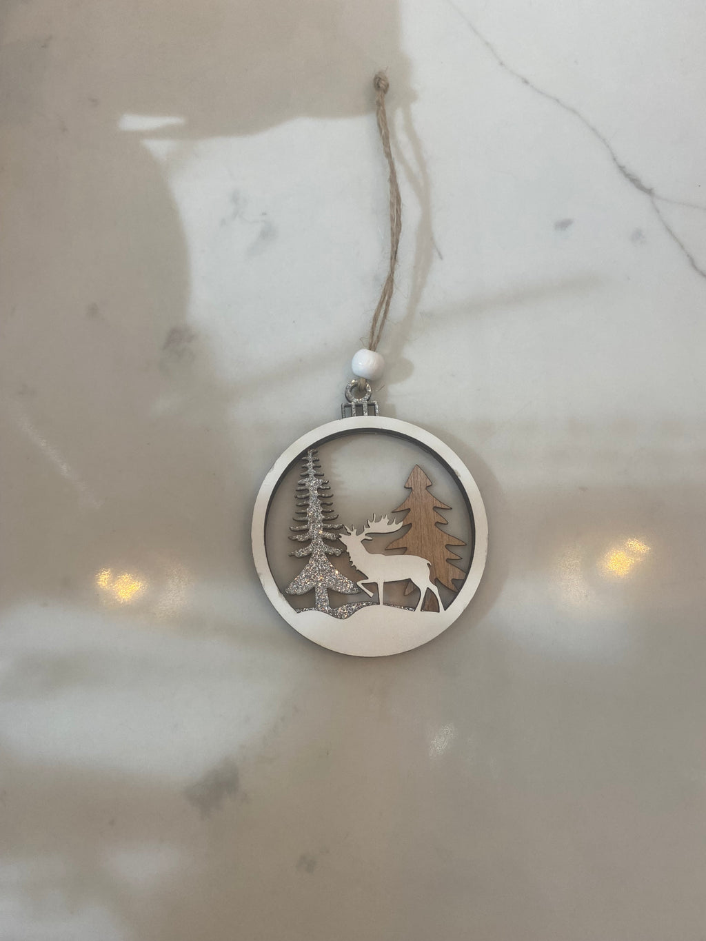 Décorations de sapin de Noël en bois