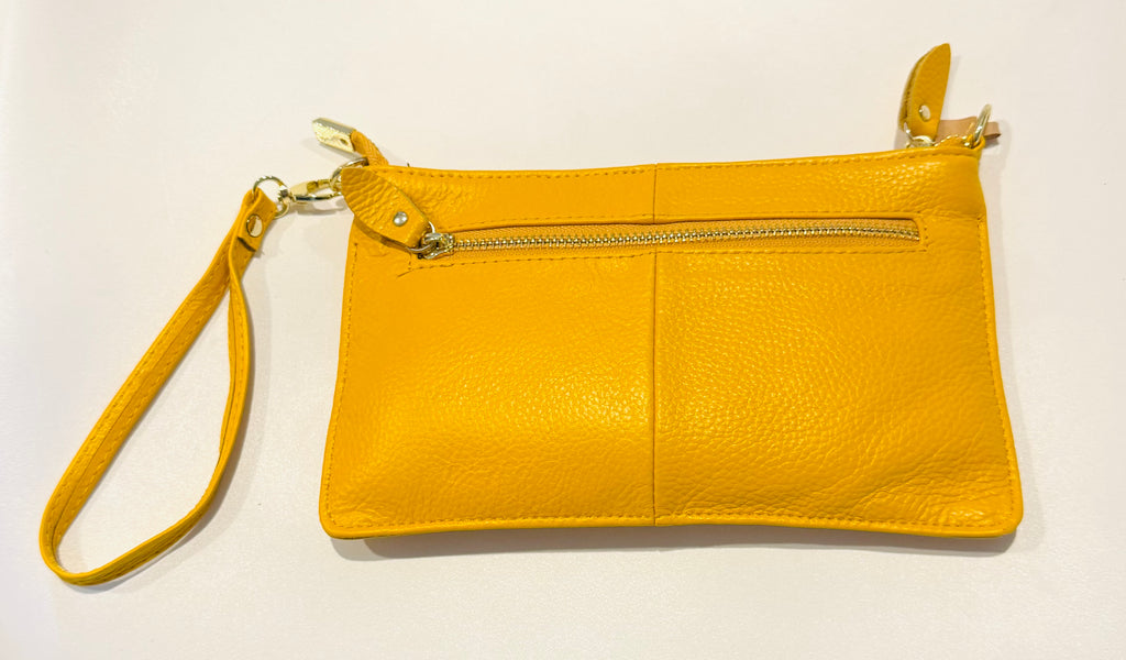 Pochette en cuir