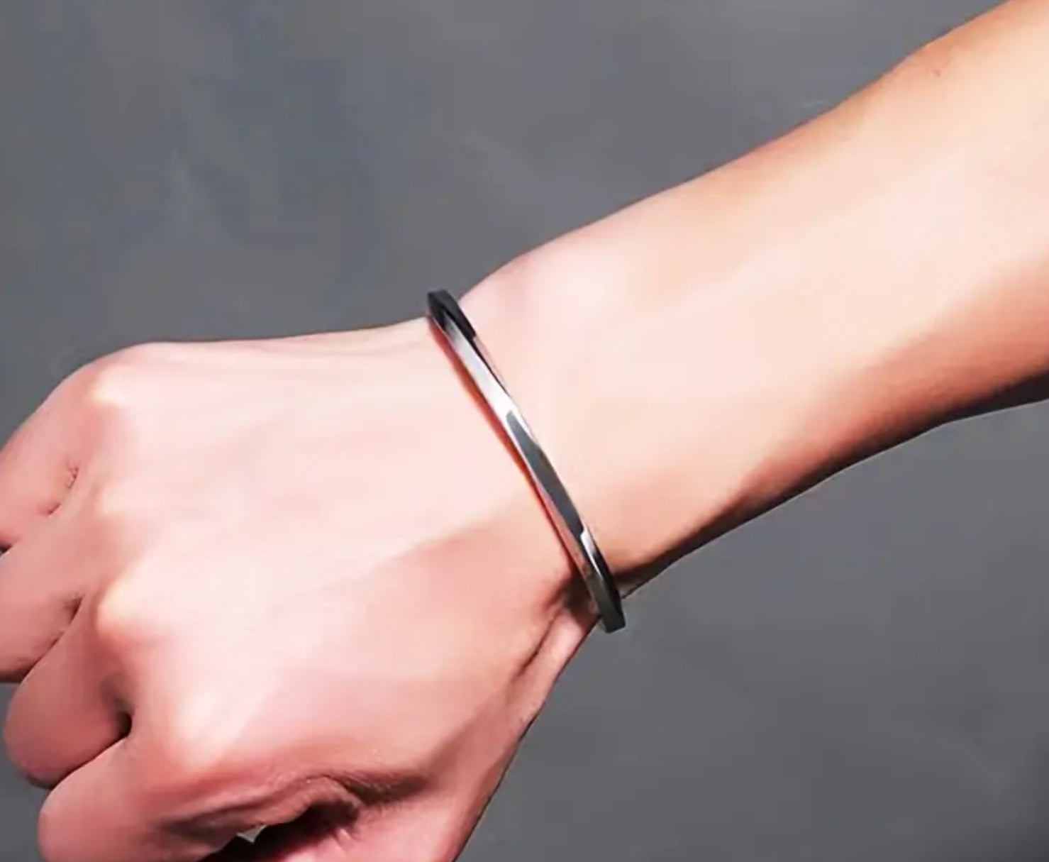 Bracelet en acier inoxydable (différentes couleurs)