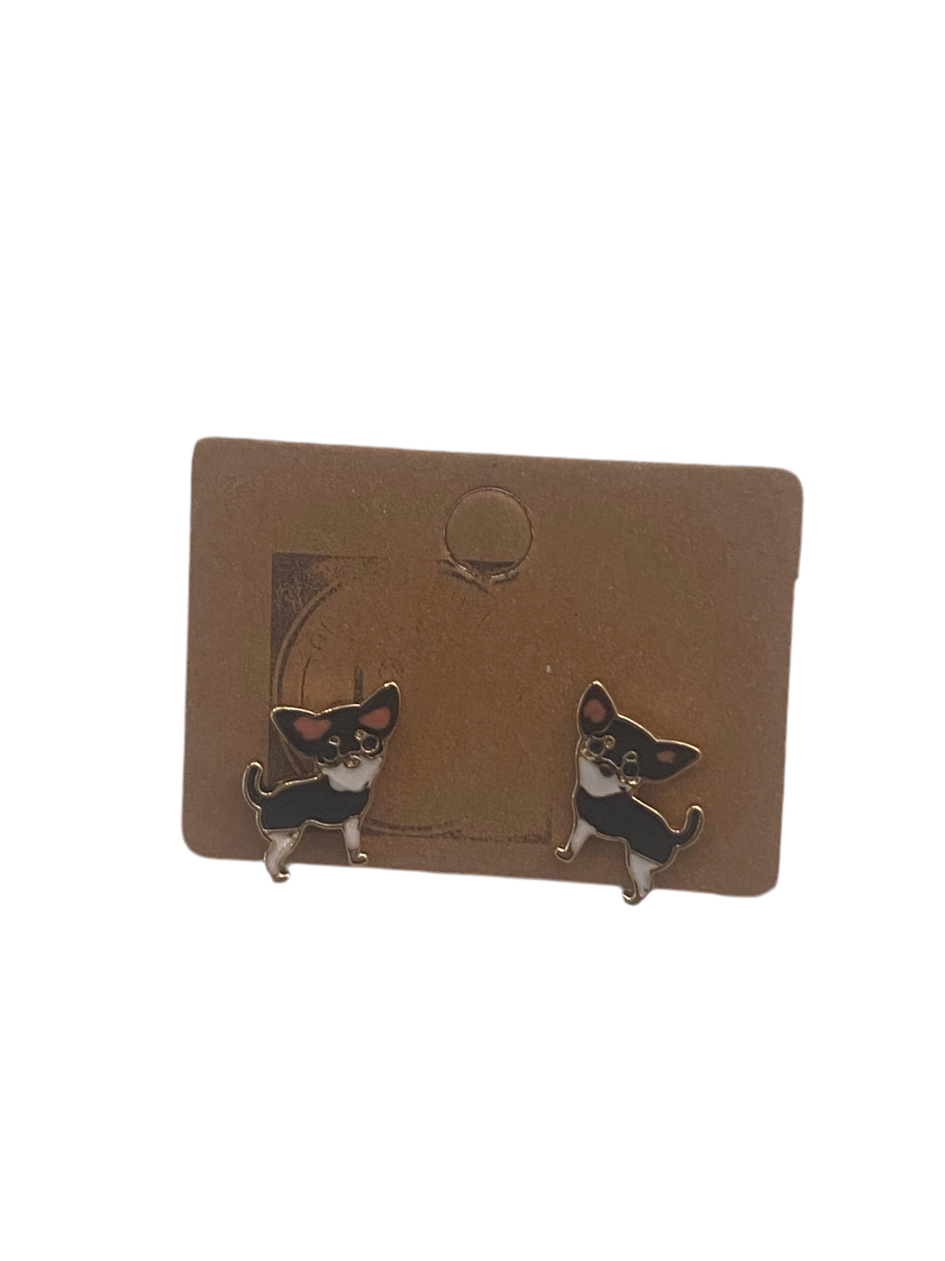 Chihuahua Stud Earrings